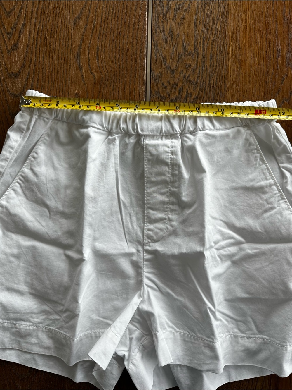 KOTN Women's Merire Pull On Shorts 100% Organic Cotton White | Size Small - Picture 9 of 12